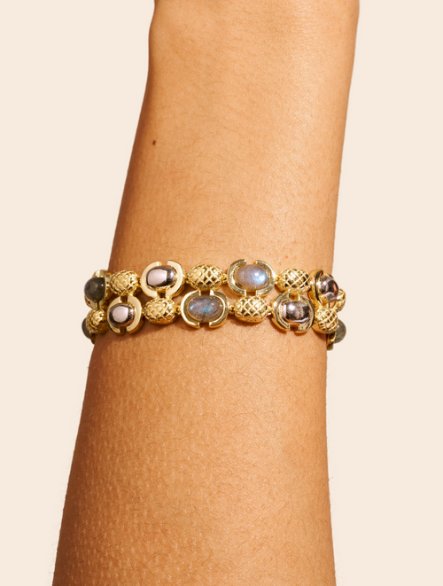 Amara Bracelet - Labradorite - alternate view