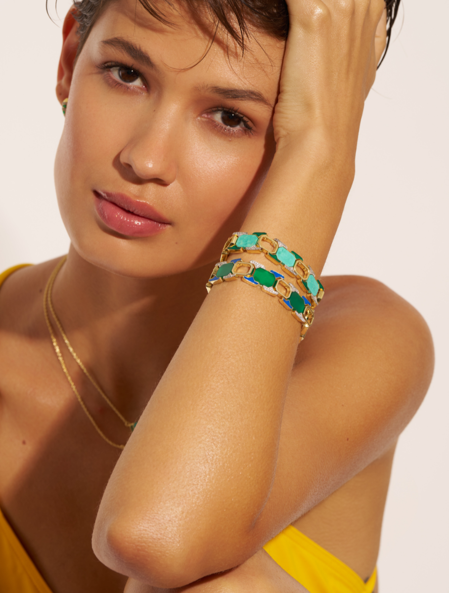 Berry Bracelet - Turquoise - detail view