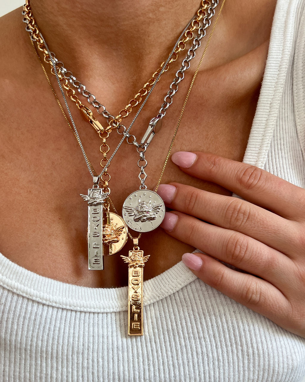 Suzi Angel Necklace — alternate view 3