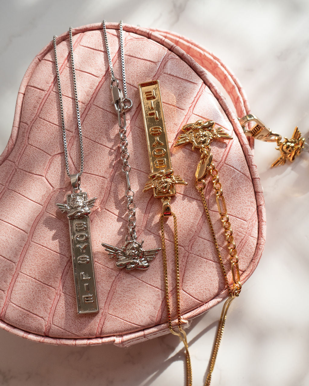 Suzi Angel Necklace — alternate view 4