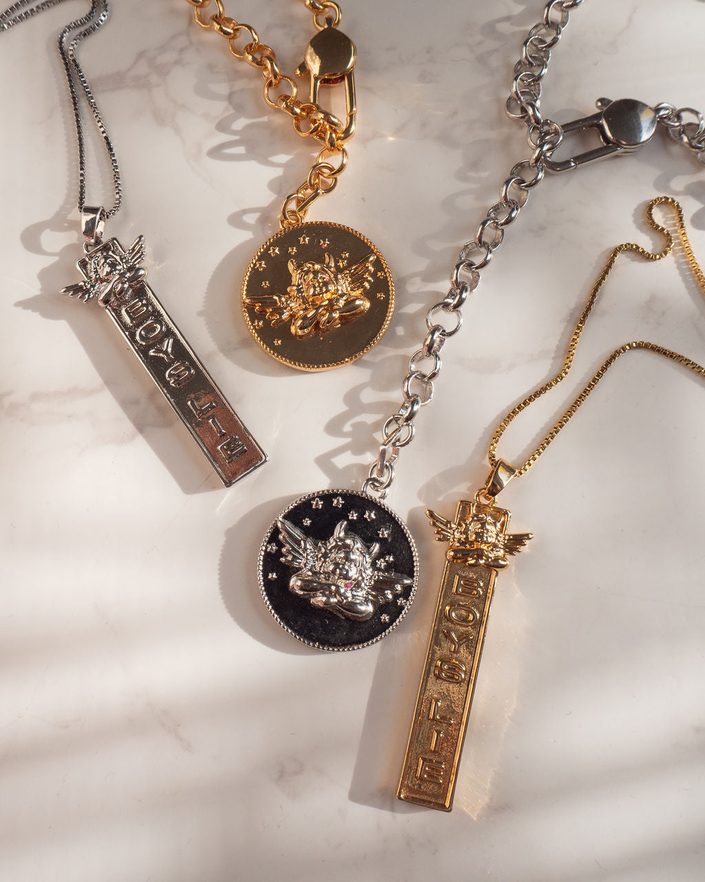 Suzi Angel Necklace — detail view 3