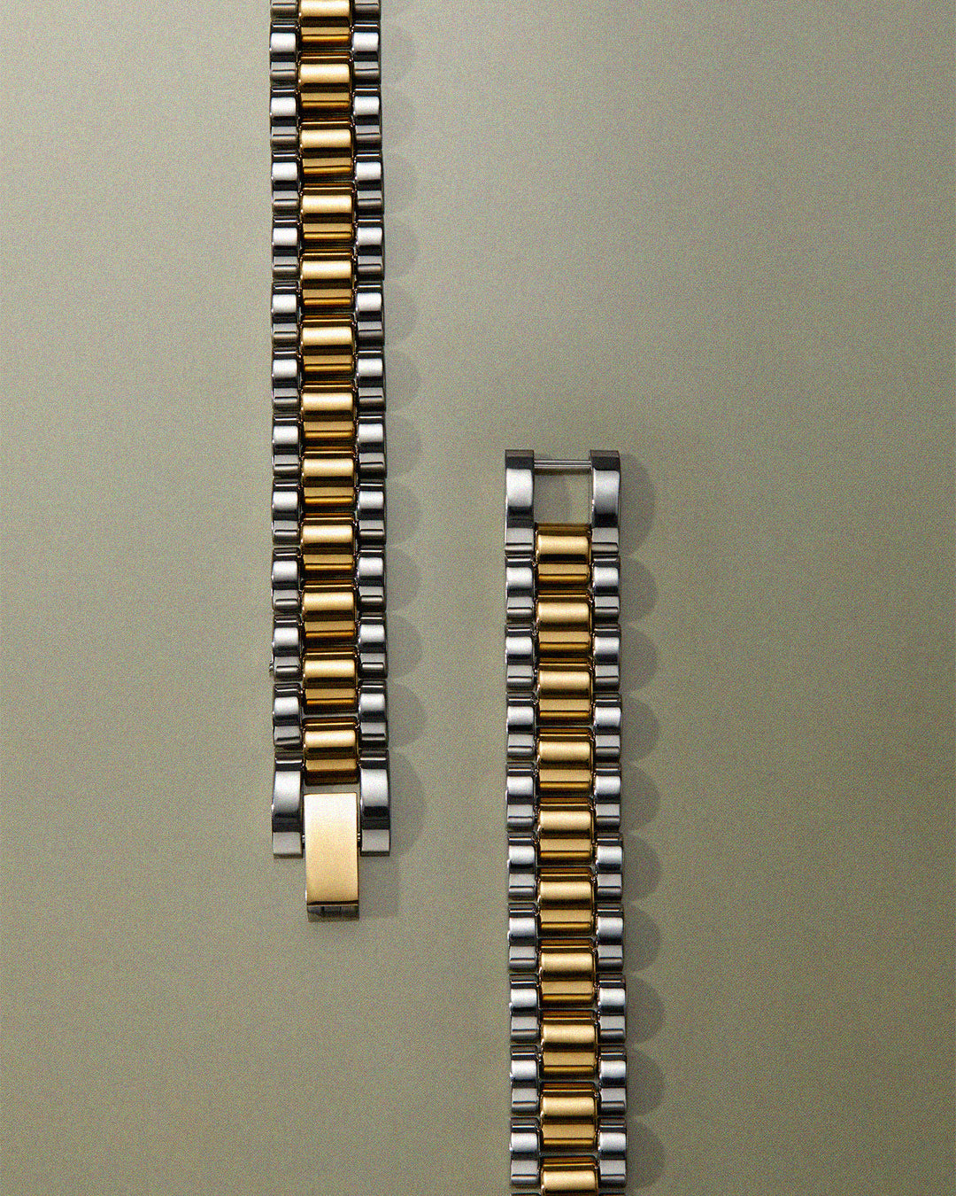 Two-toned Timepiece Bracelet — alternate view
