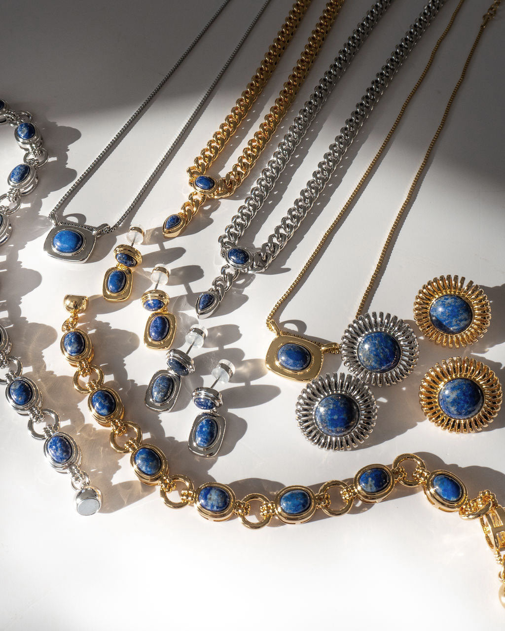 Lapis Lariat Necklace — alternate view 2