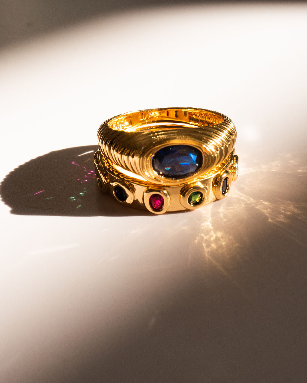 Royale Stone Signet Ring — alternate angle