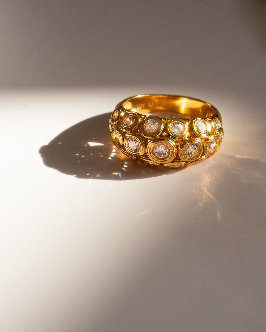 Sienna Stone Ring — another angle