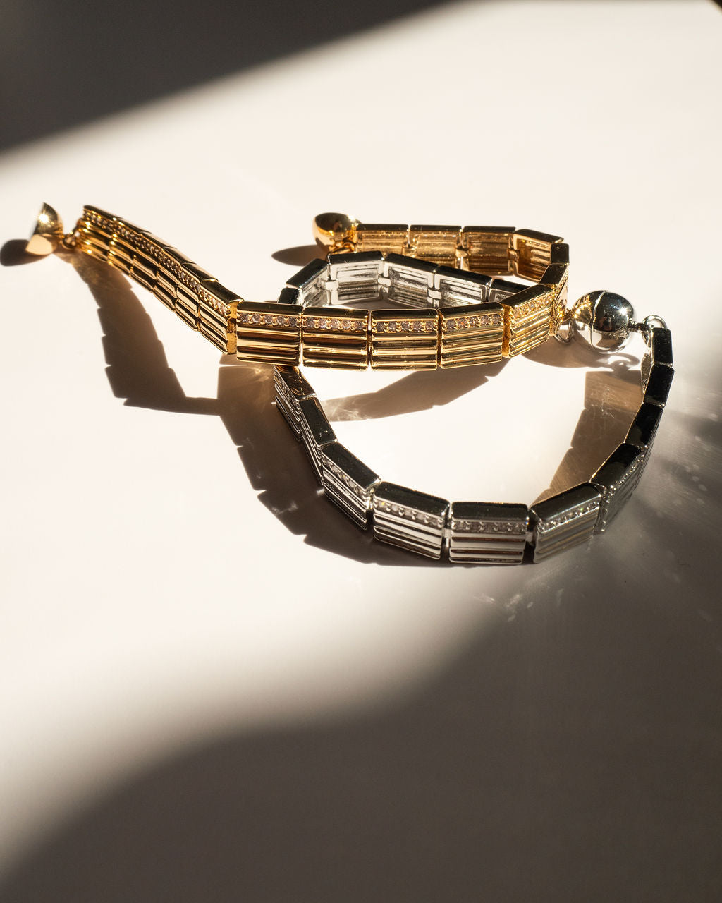 Cruz Link Bracelet — alternate angle