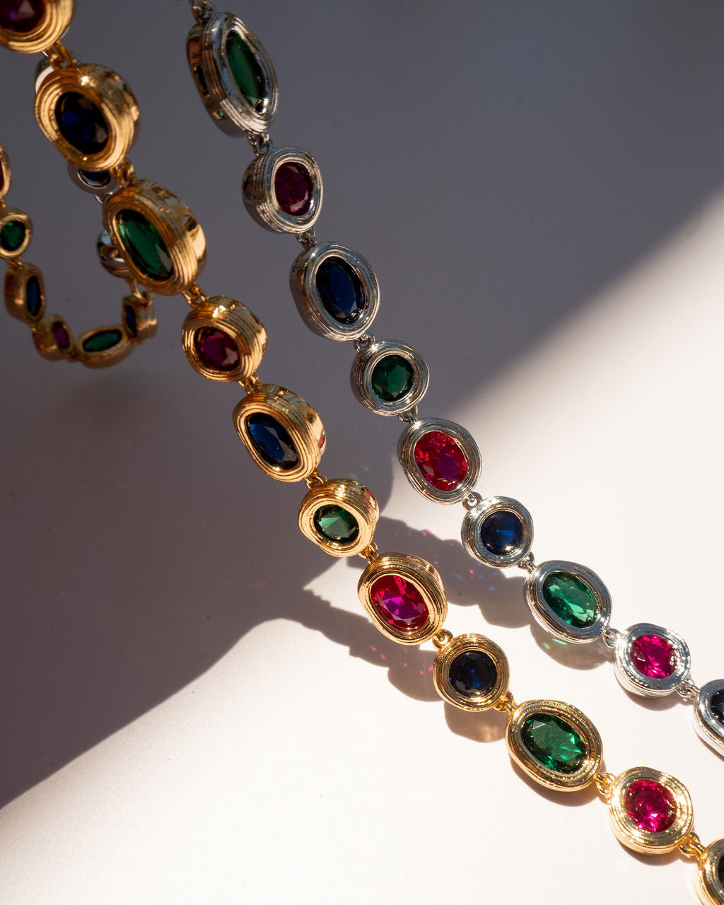 Royale Stone Tennis Necklace — alternate view 2