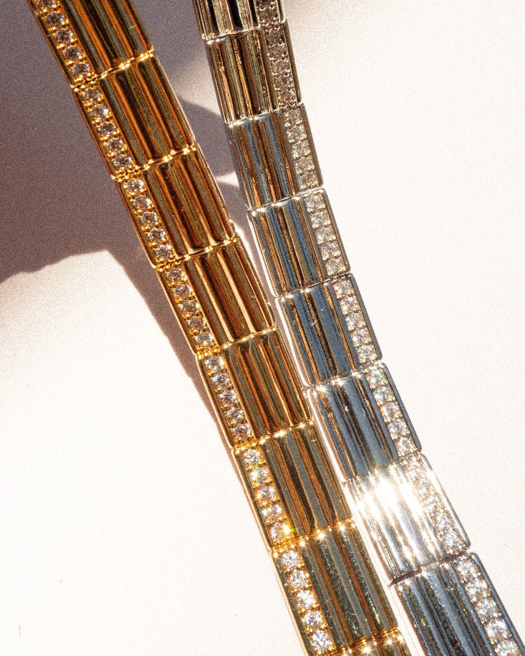 Cruz Link Bracelet — another angle