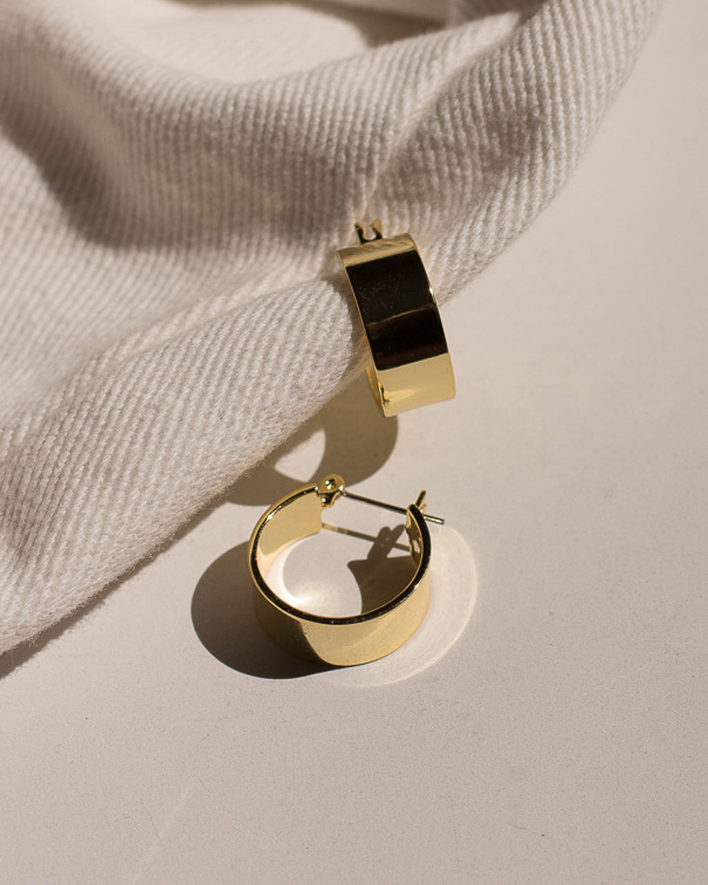 Positano Hoops - Gold — alternate view
