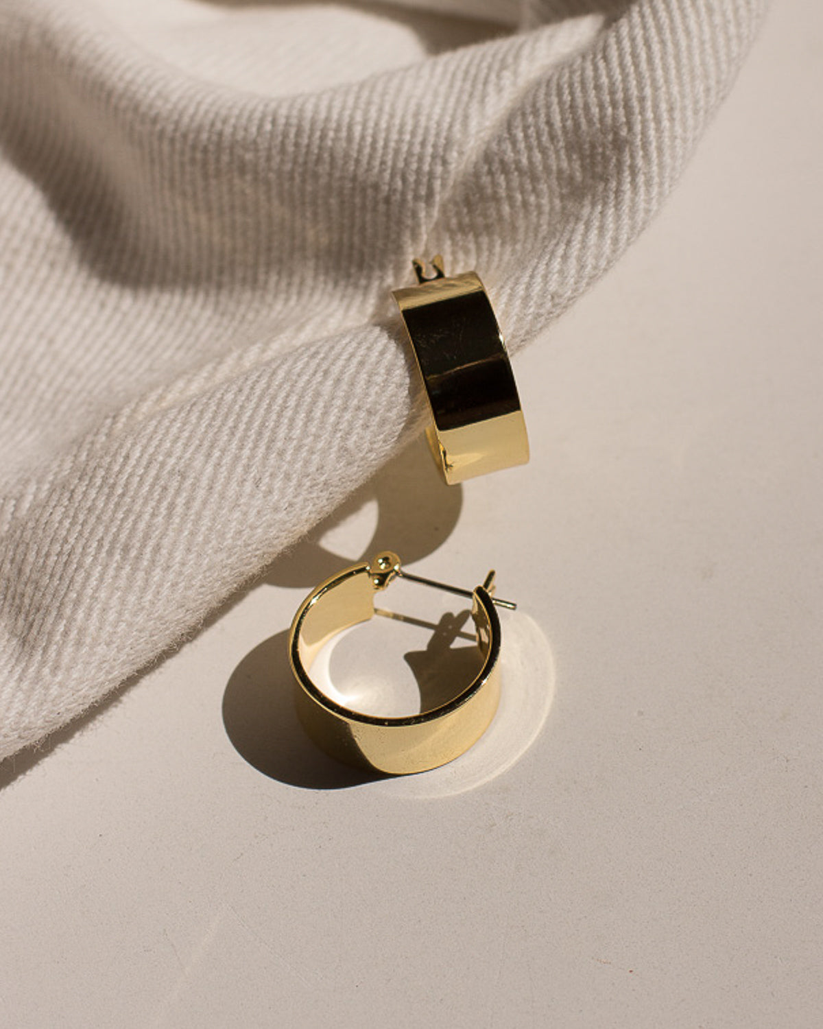 Positano Hoops - Gold — alternate view