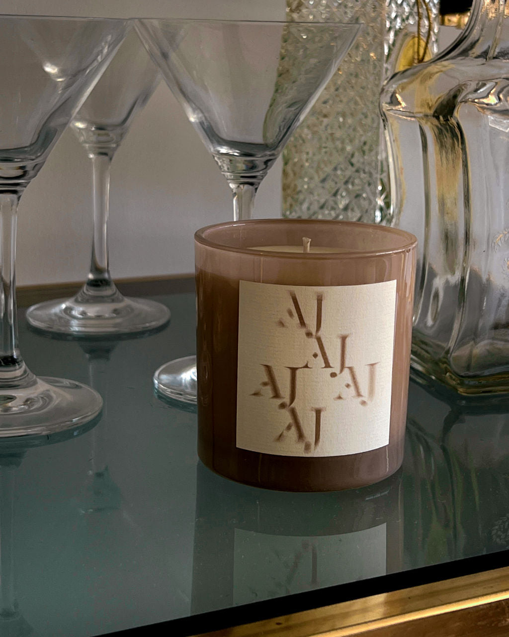 The Luv Aj Candle — alternate angle