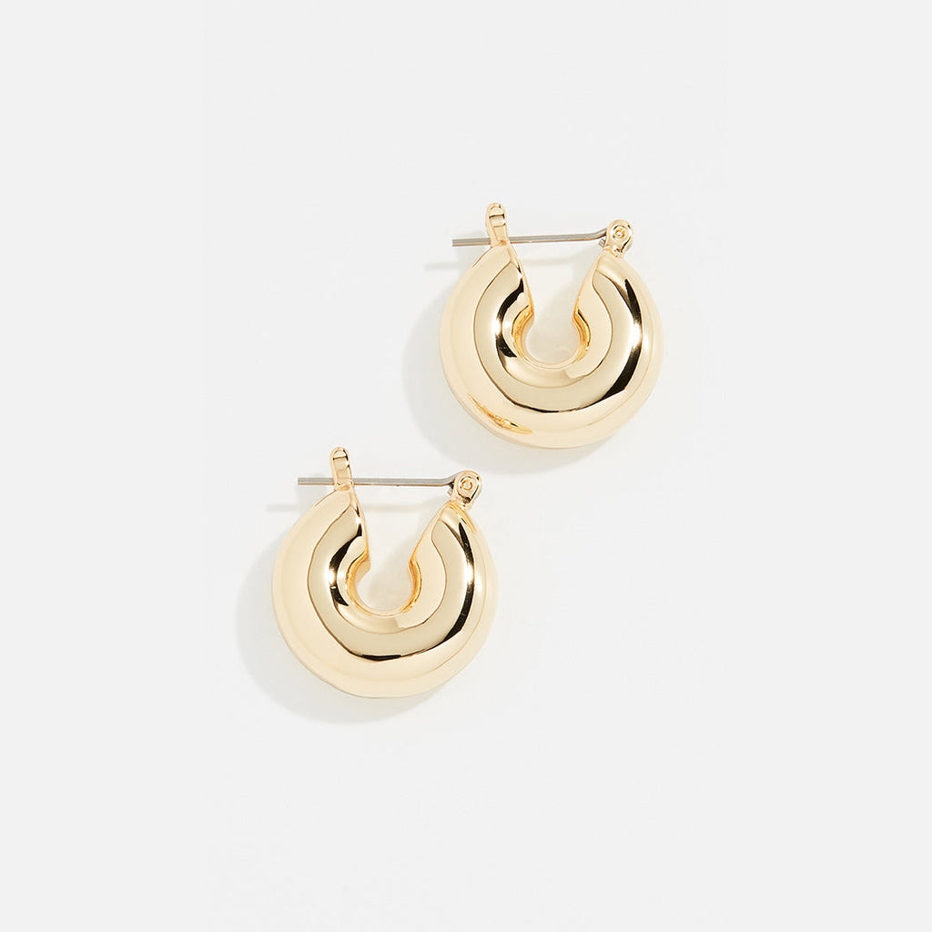 Mini Donut Hoops - Gold — alternate view 2