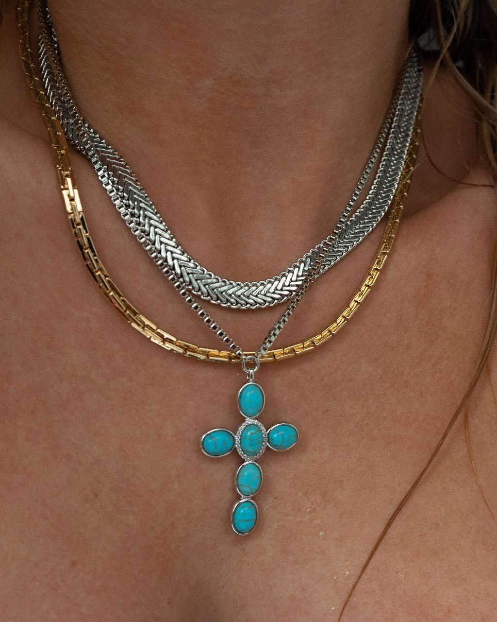 Domenico Chain Necklace - Silver — alternate view