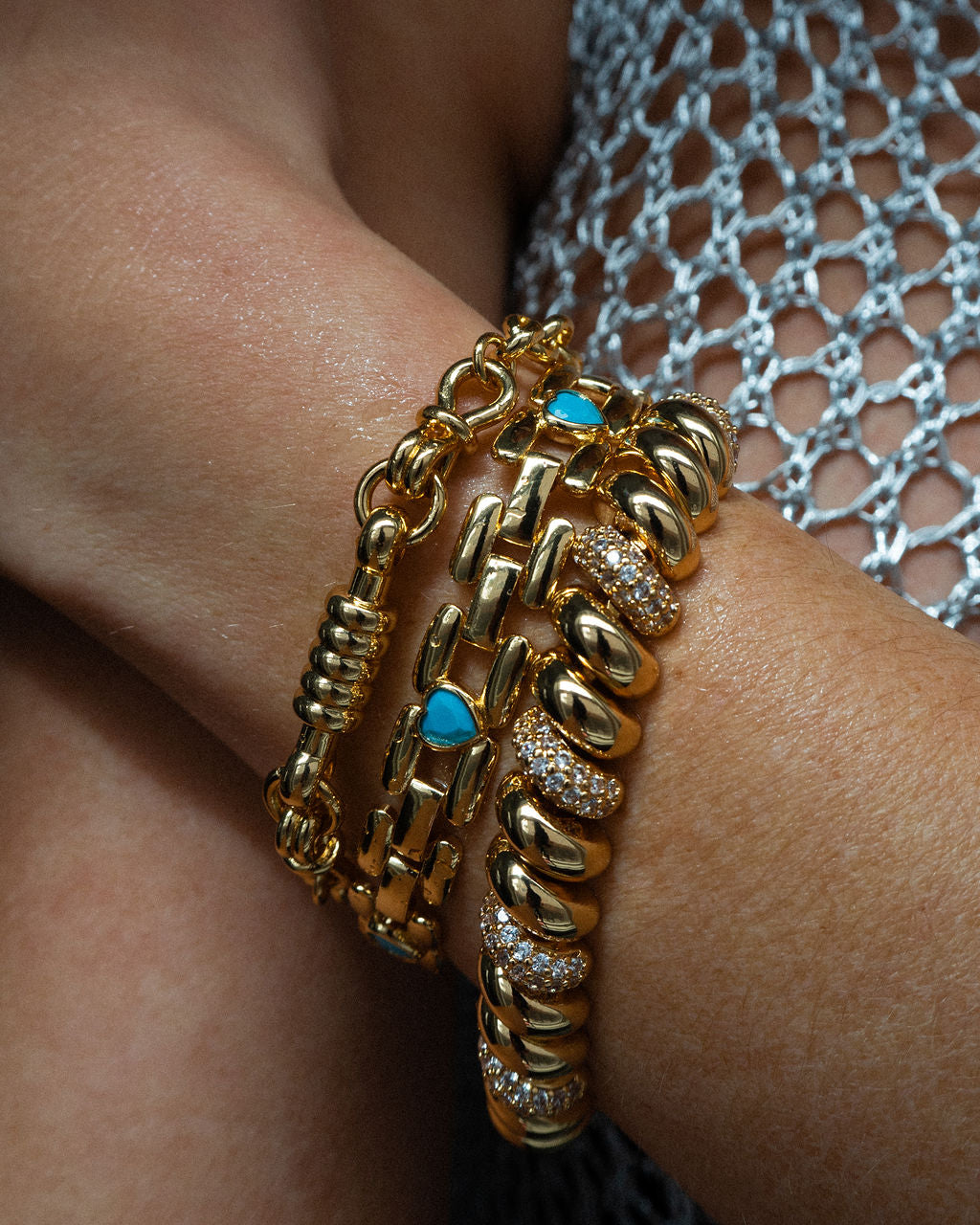 Horsebit Bracelet - Gold — alternate view