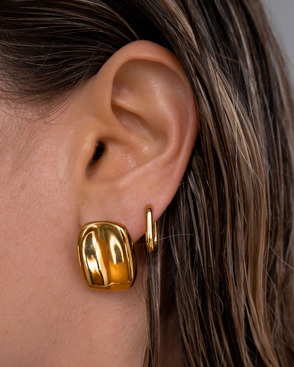 Melrose Earrings — another angle