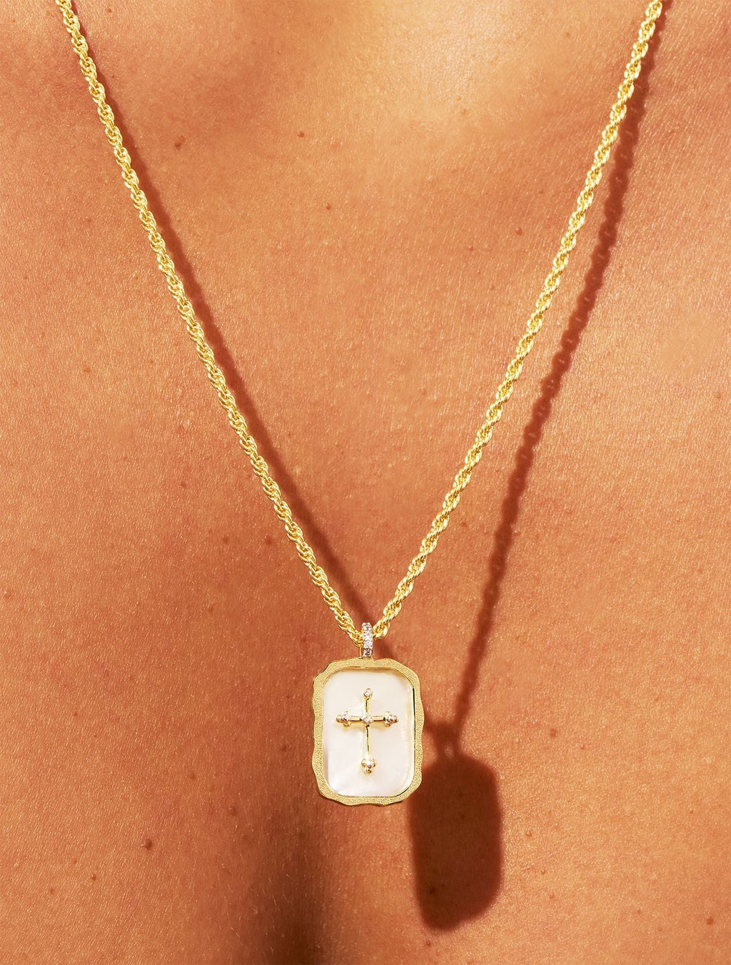Manifeste Necklace - Cross - alternate view