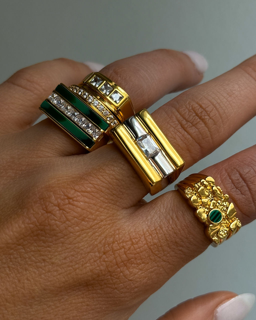 Viva Nugget Ring — another angle