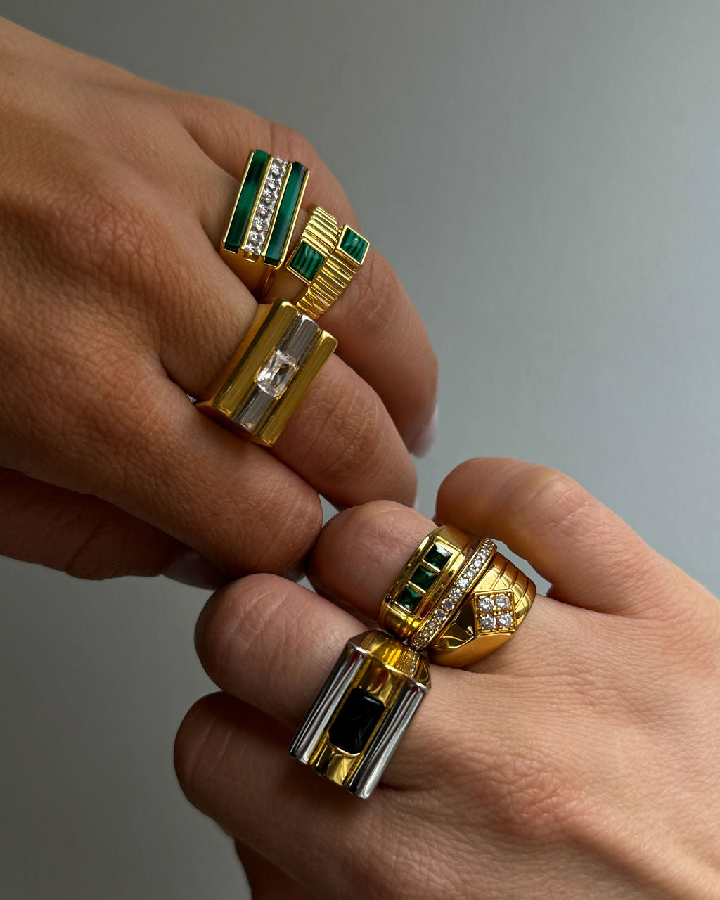 Dominick Diamond Ring — another angle
